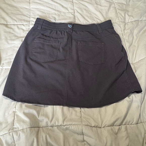 KUHL women’s Strattus skort size 8 grey mid length - Picture 3 of 10
